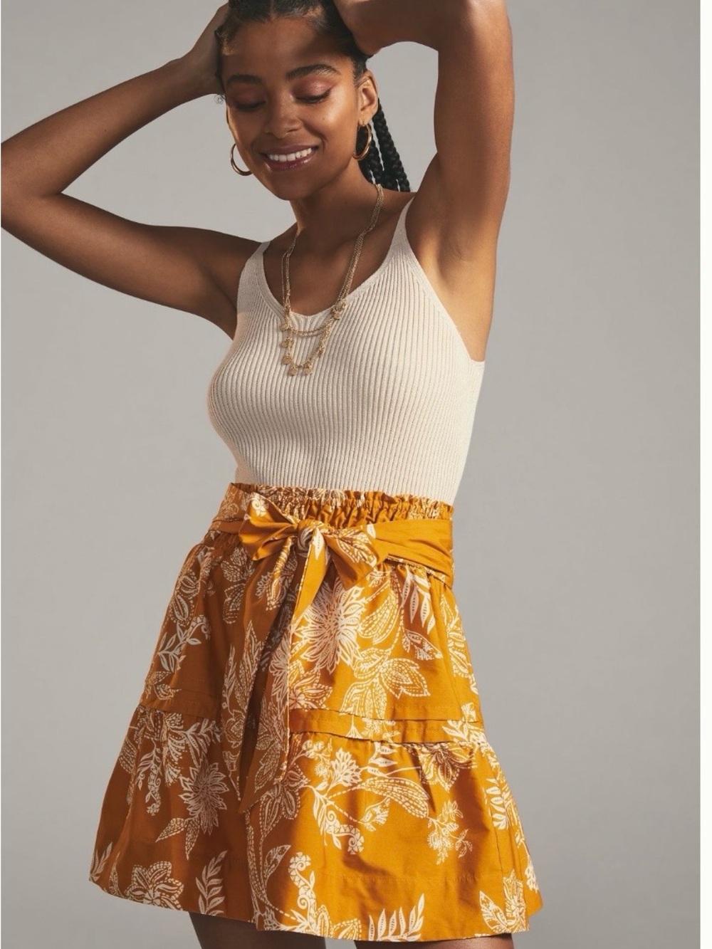 Maeve Somerset Mini Skirt